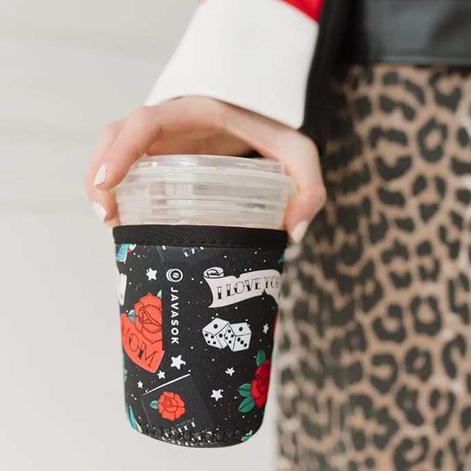 Sok It JavaSok Iced Coffee & Cold Soda Insulated Neoprene Cup Sleeve - Image 2