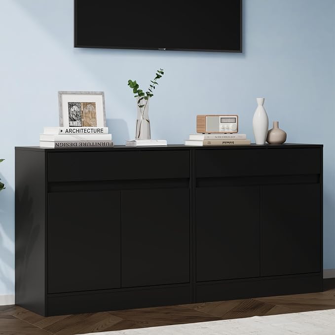 Housoul Buffet Cabinet, Coffee Bar Cabinet - Image 5