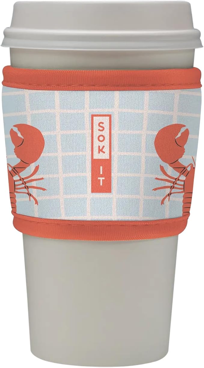 Sok It HotSok Coffee & Tea Reusable Insulated Neoprene Cup Sleeve by SokIt