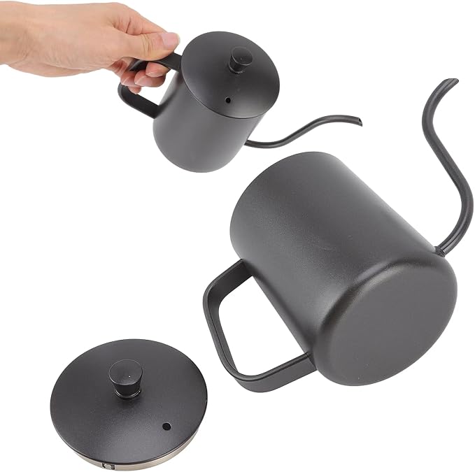 Gooseneck Coffee Kettle Pour Over Kettle Gooseneck Pot 1L Food Grade Stainless - Image 7