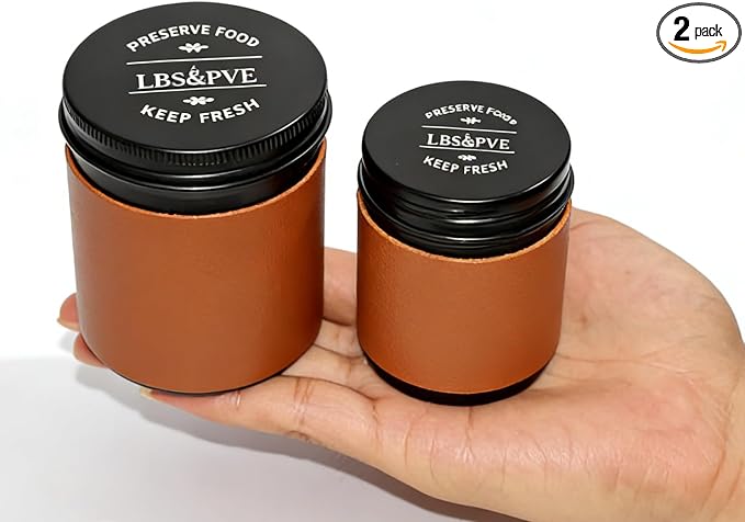 Mini Coffee Canisters Set, Perfect Coffee Lovers Gifts, Portable Aluminium by Unknown
