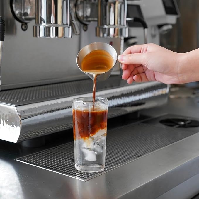watchget Stainless Steel Espresso Cups, Single Spout & Scale Measuring Cup - Image 6