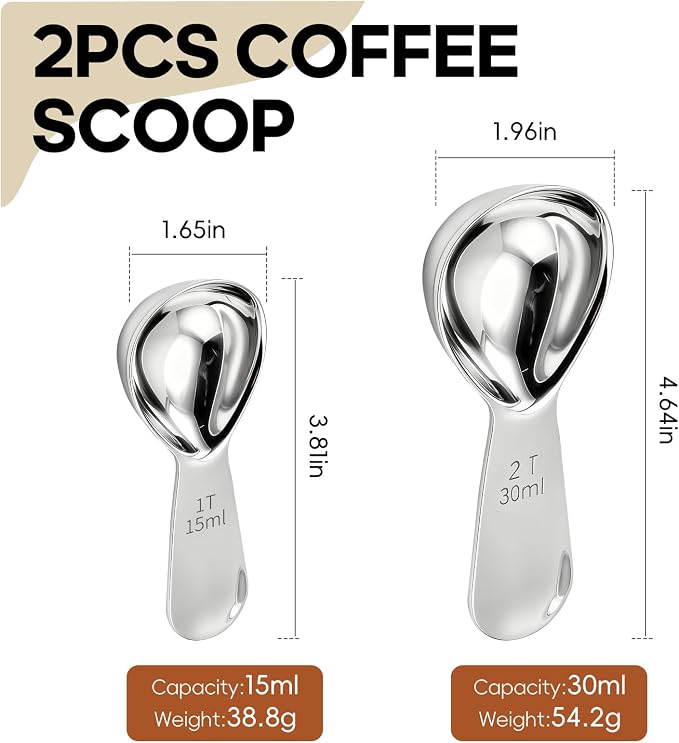 Coffee Knock Box, Coffee Scoops, Espresso Aistribution Tool, Espresso Tamping - Image 7