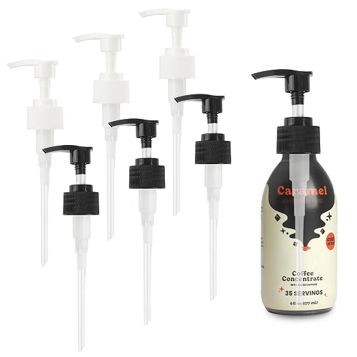 Syrup Pump for Javy Coffee Concentrate 6fl, Syrup Dispenser Pump for Cold Brew by Taladad