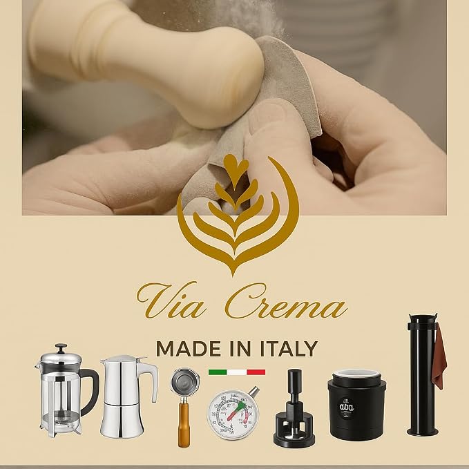 VIA CREMA Coffee Leveler 58 MM Espresso Distribution Tool Coffee Distributor - Image 8