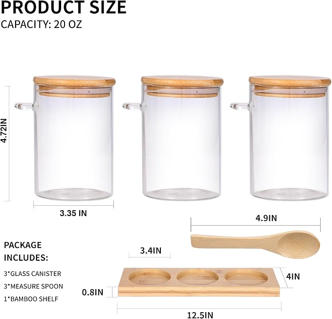 Glass Spice Storage Container - Image 2