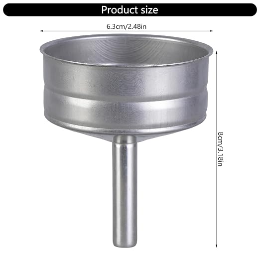 Delicate Designs Coffee Filter Funnel Stainless Steel Pots Funnel - Image 7