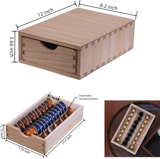 DDYURI Drawer Holder for Coffee Brew - Image 3