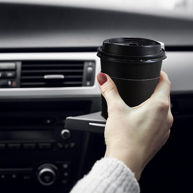SIUQ 100 Pack 12 oz Disposable Coffee Cups - Image 7