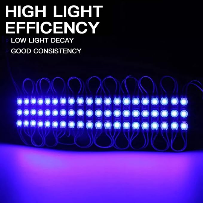 Storefront Lights 100PCS LED Module Blue Light - Image 3