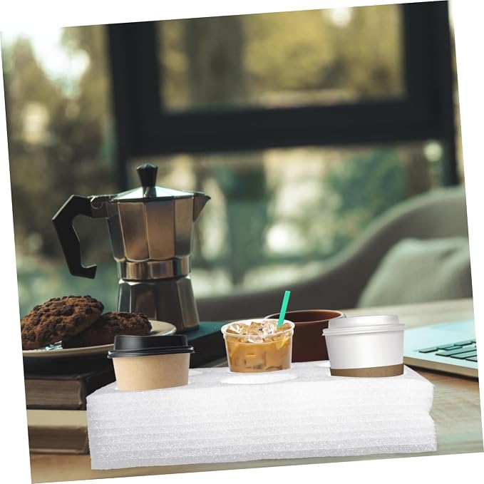 2Pcs Commercial Cup Holder Trays Waterproof Beverage Packing Trays - Image 7
