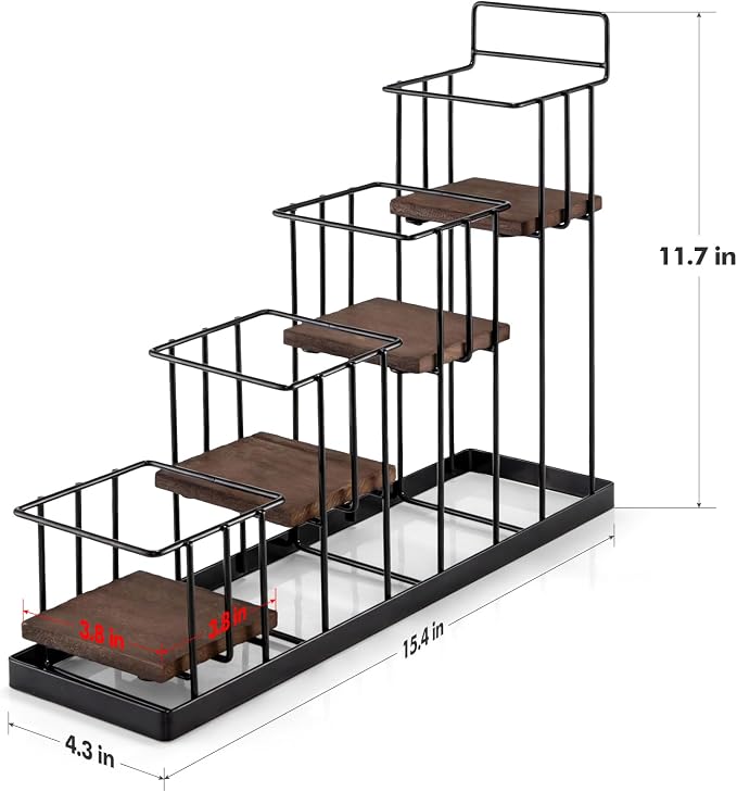 Coffee Syrup Rack Organizer, - Image 3
