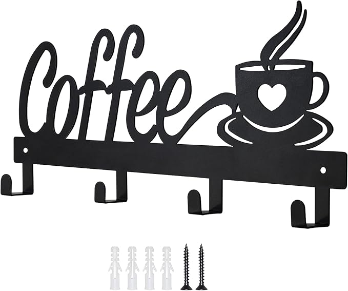 CUKE2BEET Wall Mounted Coffee Mug Holder - Image 6