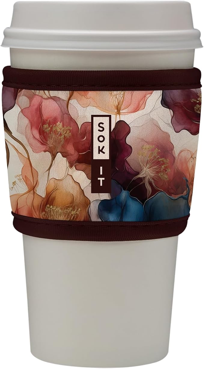 Sok It HotSok Coffee & Tea Reusable Insulated Neoprene Cup Sleeve by SokIt