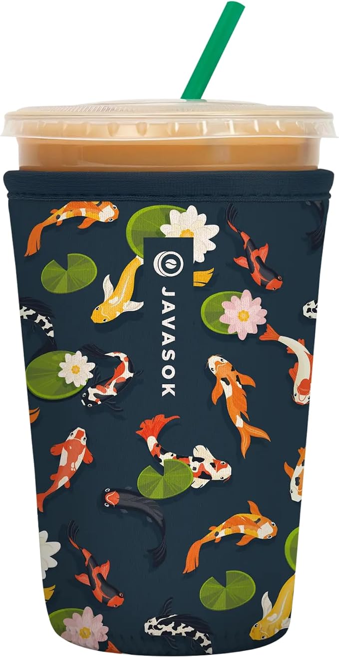 Sok It JavaSok Iced Coffee & Cold Soda Insulated Neoprene Cup Sleeve by SokIt