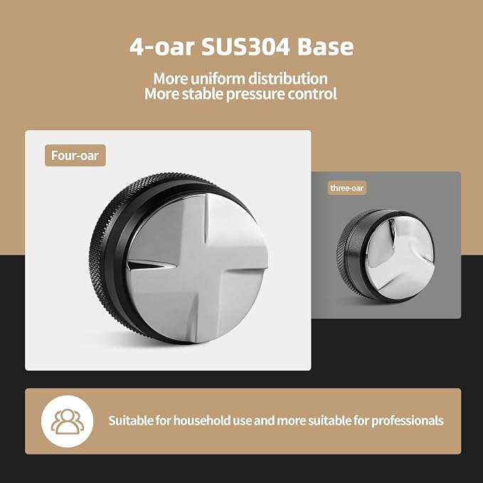 MHW-3BOMBER Coffee Distributor 54mm, 53.35mm Espresso Distribution Tool fit - Image 3