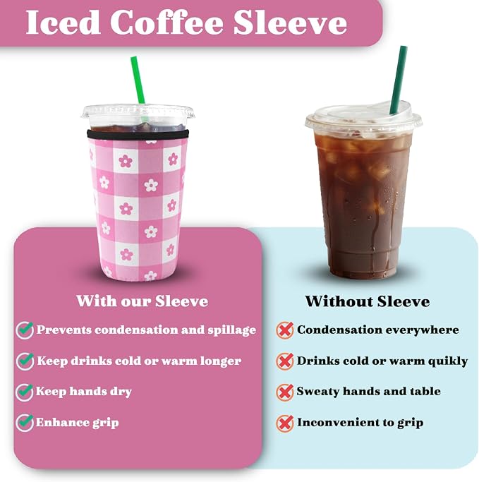 Reusable Iced Coffee Insulator Sleeve - Image 3