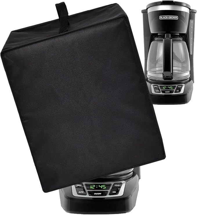 Coffee Maker Cover Heavy Duty Heat Resistant Waterproof Protective Coffee by Unknown