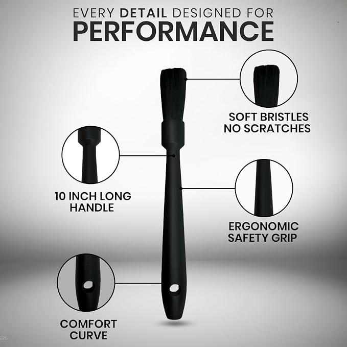 Rattleware Black Espresso Machine Grinder Brush - Image 5
