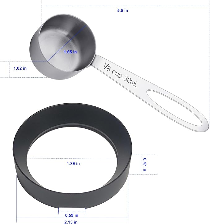 Reusable K Cup Refill Kit, 304 Stainless Steel 30ML Coffee Scoop & Aluminum - Image 8