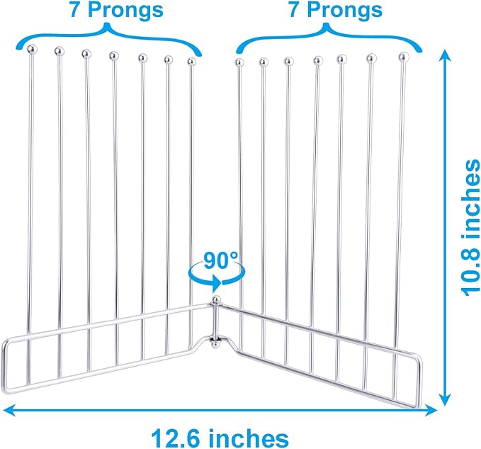 Foldable Bottle Drying Rack, Reusable Storage Bag Drying Rack, SUS 304 - Image 5