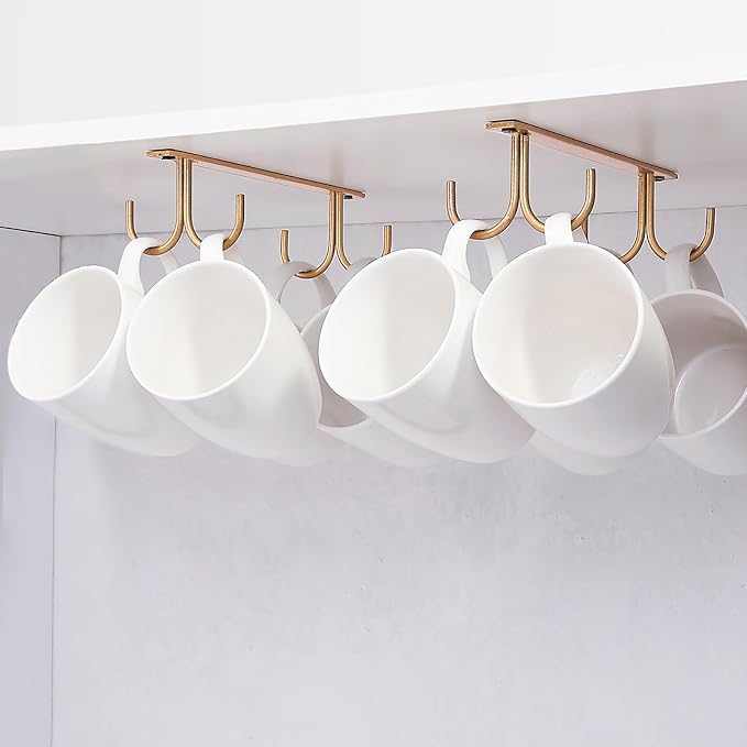 FOMANSH Mug Rack Under Cabinet by FOMANSH
