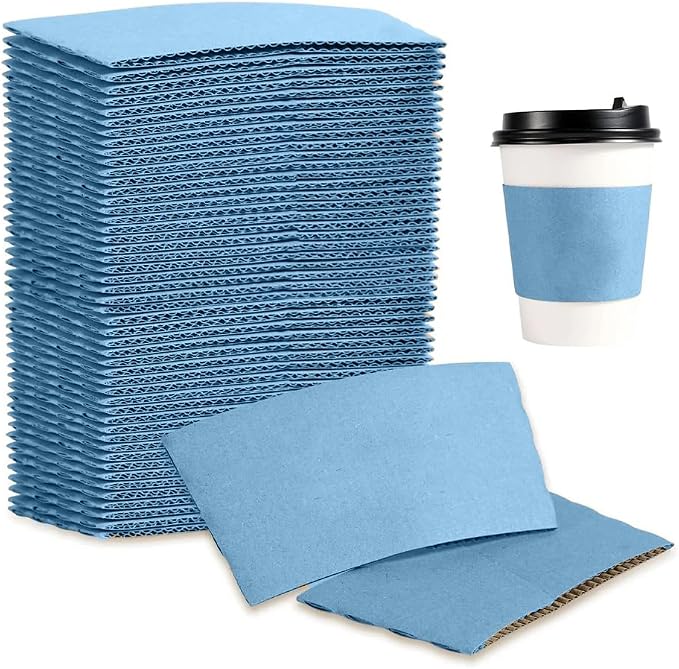 EchoDone 8 oz Disposable Coffee Cup Sleeves by EchoDone