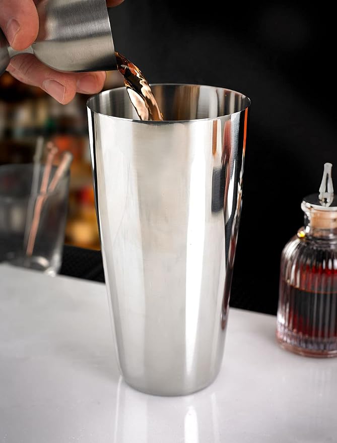 Barfly Superfly Tin, 28 OZ Cocktail Shaker, Heavyweight Stainless - Image 6