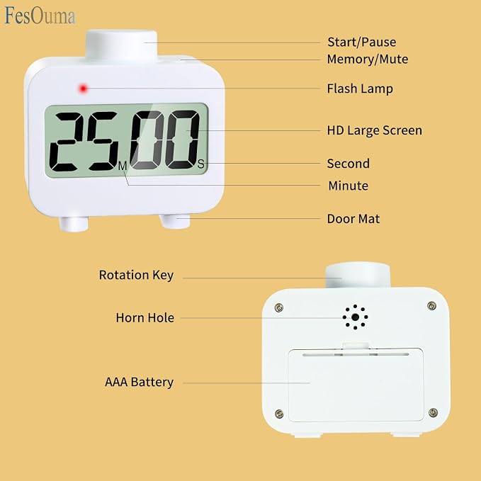 Digital Timers, Digital Kitchen Timer - Image 3