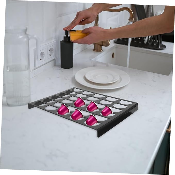 Coffee Capsule Storage Organizer Acrylic Multi Holder - Image 5