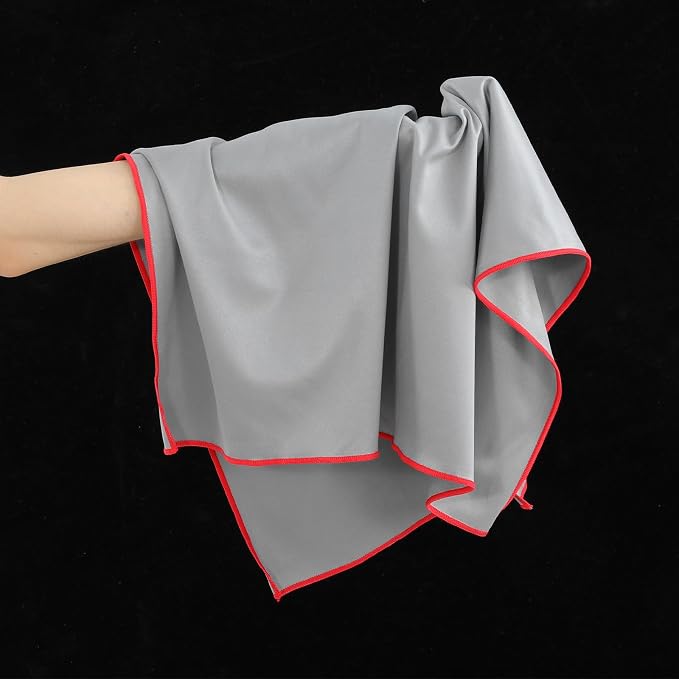 6 Pcs Wine Glass Polishing Cloths, 25 x 20 Inch Microfiber Glass Polishing - Image 5