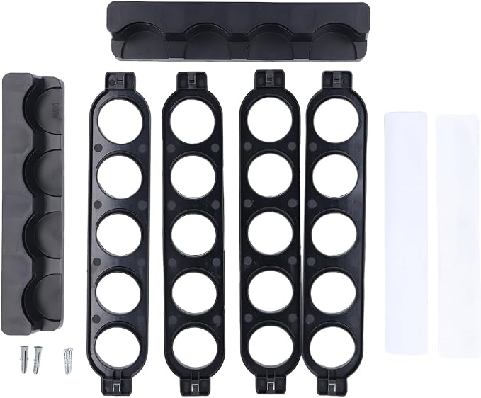 Haofy Modern White Coffee Capsule Rack Holds 20 Pods in Compact 9.6" Design by Haofy