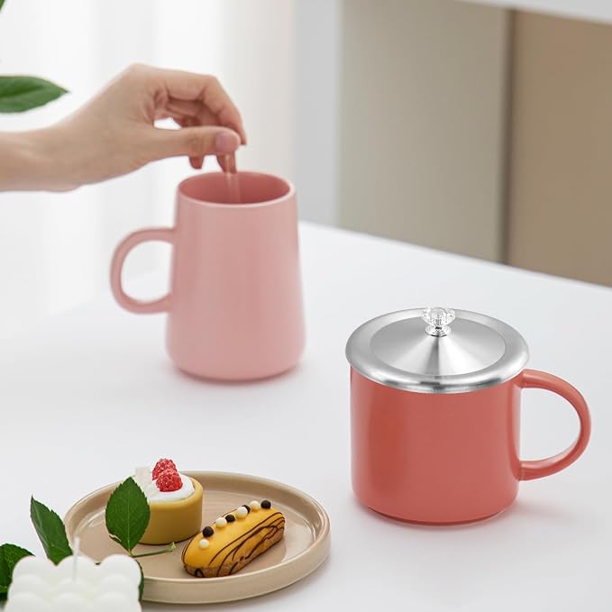Antrader Stainless Steel Cup Covers - Image 3