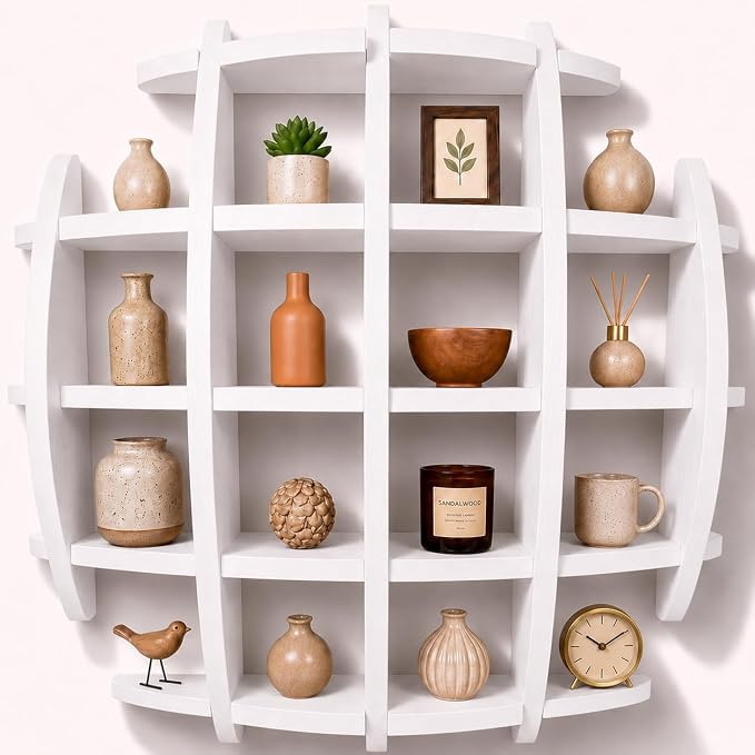 Circle Wall Shelf Wall Mounted by Unknown