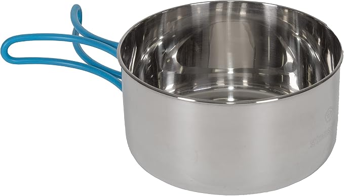 Stansport Stainless Steel Camping Cookware Set – Durable Nesting Mess Kit - Image 3