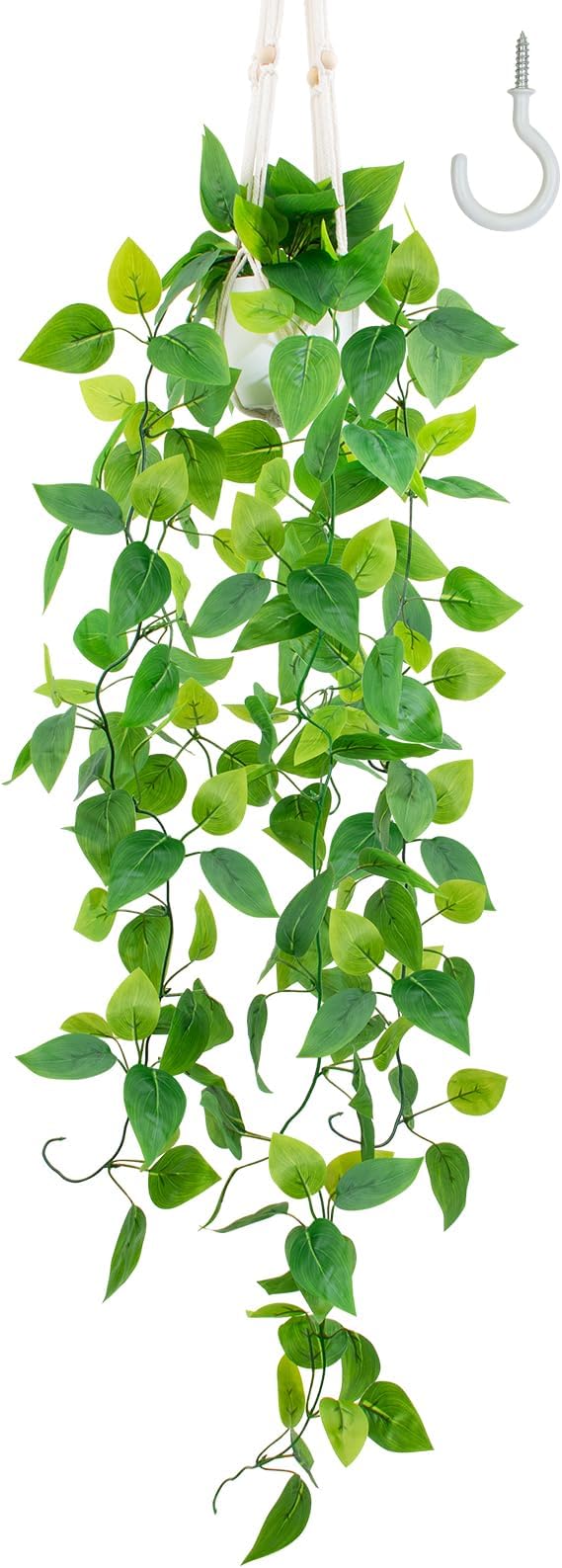 LOYWREE 1 Pack Artificial Hanging Plant Kit by Unknown