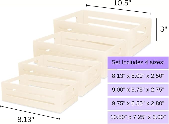 Wooden Tray with Handles - Image 4