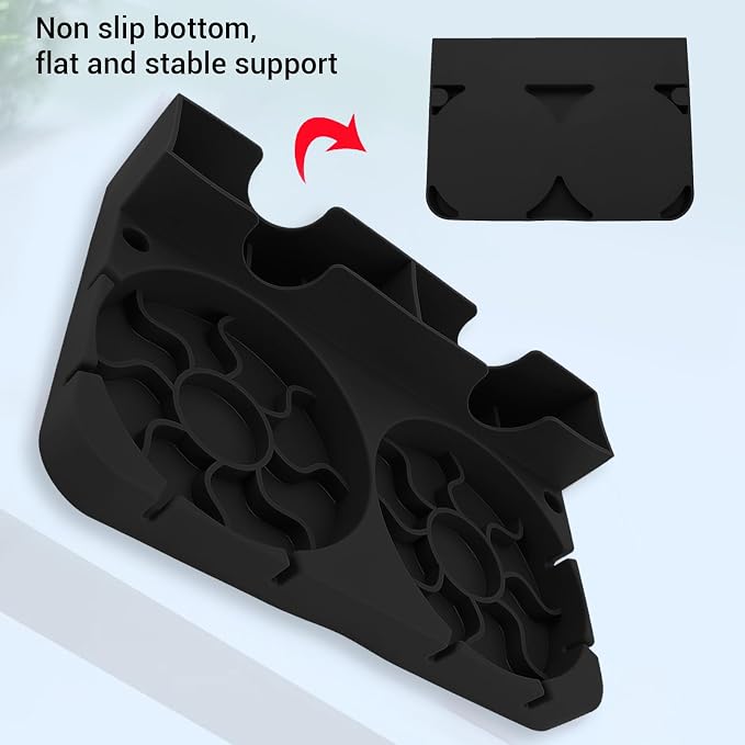 Buachois Bottle Drying Rack, Cup Draining Mat, Non Slip Base Silicone Baby - Image 3