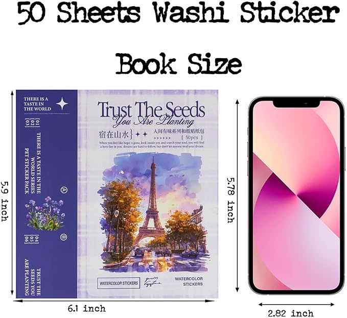 Seasonal Nature Landscape Stickers - Image 6