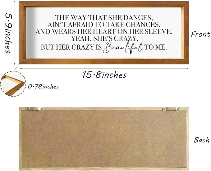 Inspirational Quotes Motivational Rustic Country Affirmations Decorative Wooden - Image 2