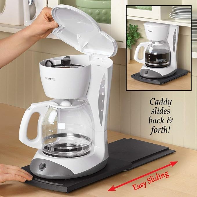 HOSKO Appliance Caddy Sliding Coffee Maker Tray - Image 2