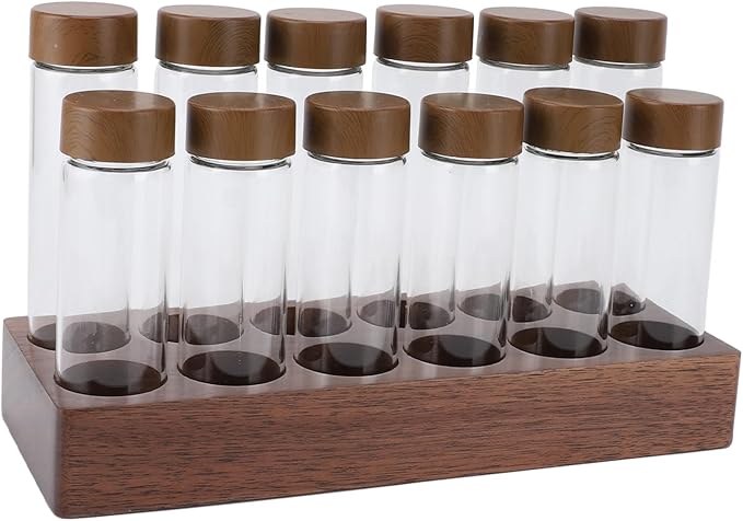 CHICIRIS Coffee Bean Storage Tubes, 12 Pack Single Dose Coffee Bean Cellars - Image 3