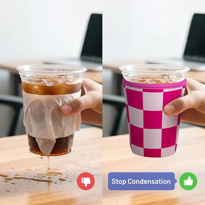 Iced Coffee Sleeve Reusable Cup Sleeves - Image 4