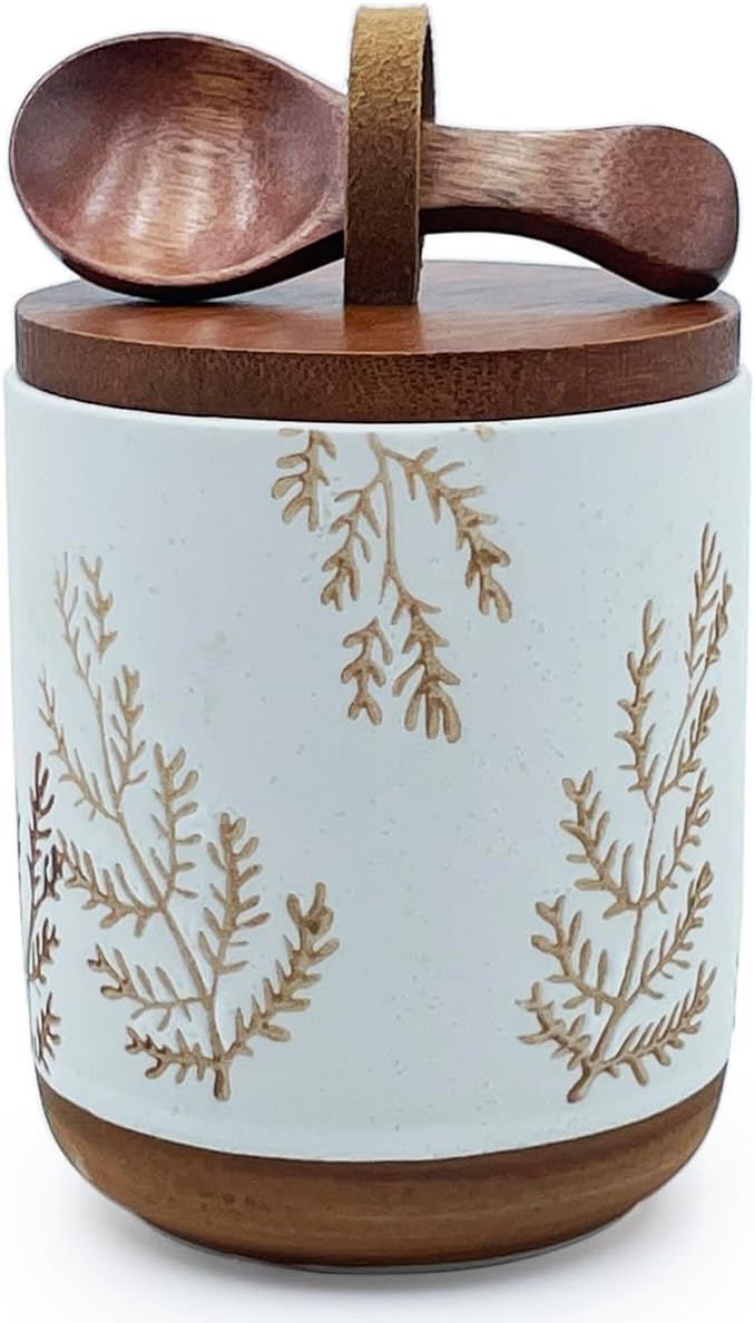 10oz Ceramic Airtight Food Storage Container by EWEIGEER
