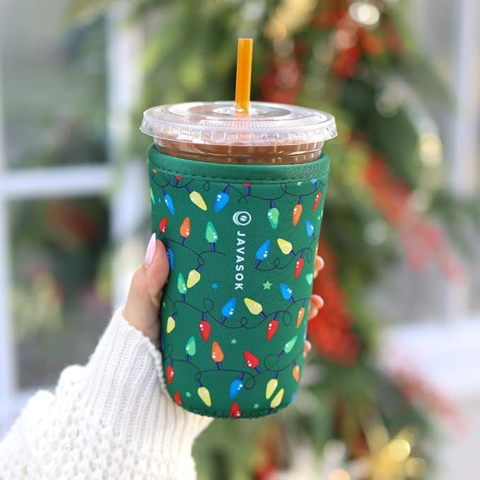 Sok It JavaSok Iced Coffee & Cold Soda Insulated Neoprene Cup Sleeve - Image 2