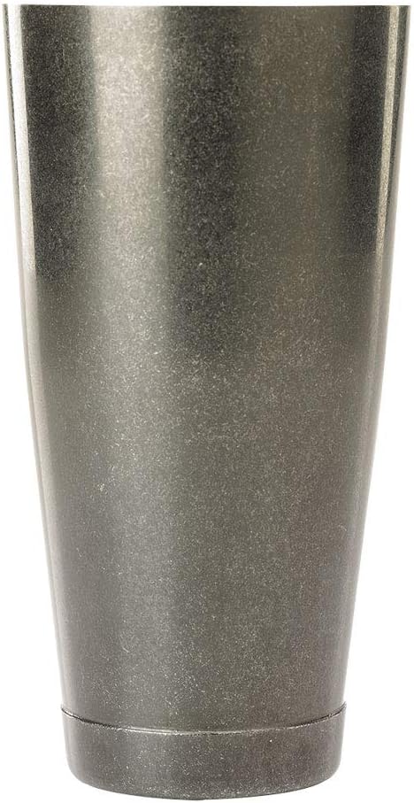 Barfly Cocktail Tin, Large 28 oz, Vintage Black by BarflybyMercer
