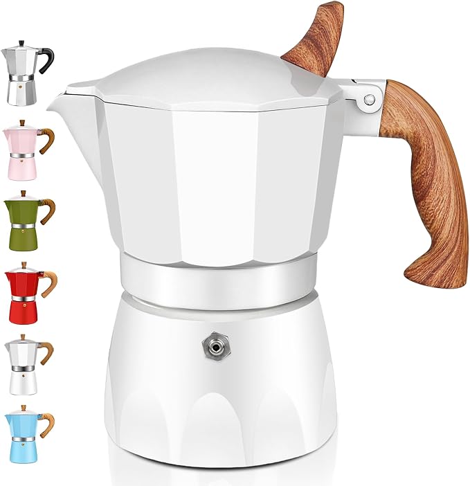 3 Cup Aluminum Espresso Stovetop Moka Pot Express Coffee Maker Percolator by Theperfectcombinationofcoffeehomeandhealthylivingmakingeverydayadayofrituals