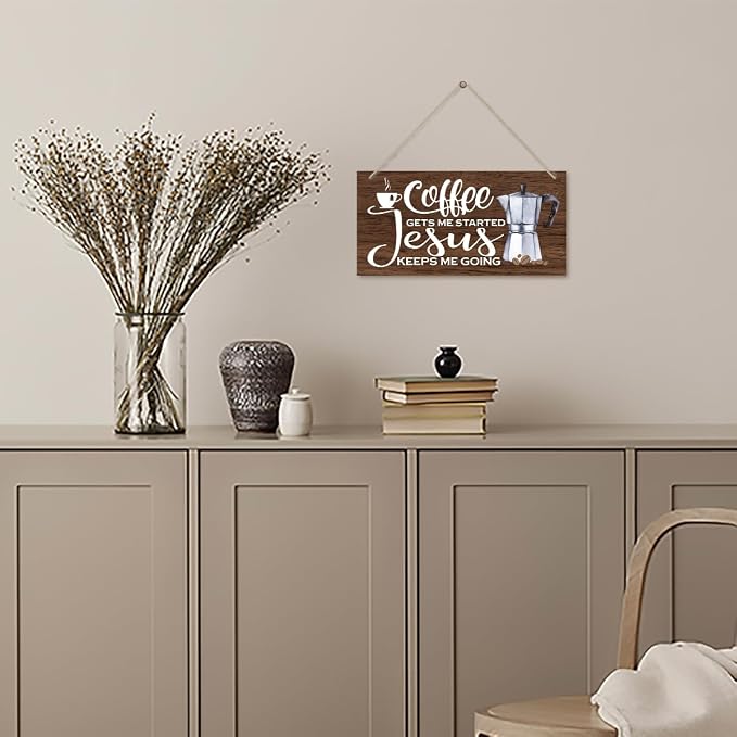 K1 Hanging Wooden Plaque Decor - Image 3