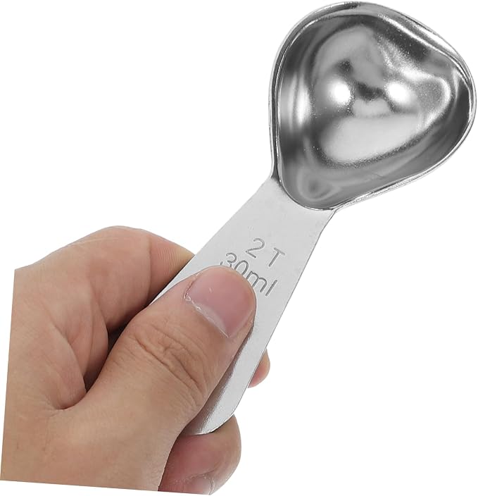 ABOOFAN 2Pcs Stainless Scoop Measuring Spoons Tasting Spoons - Image 8