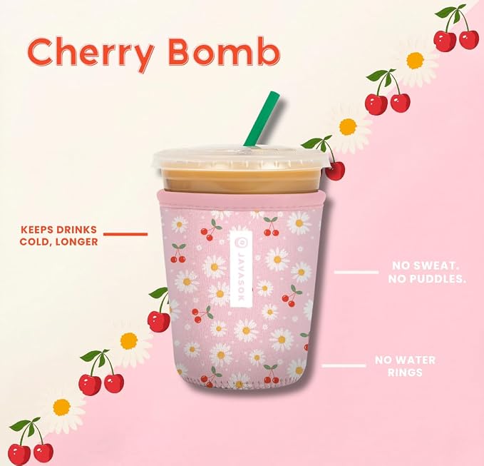 Sok It JavaSok Iced Coffee & Cold Soda Insulated Neoprene Cup Sleeve - Image 2